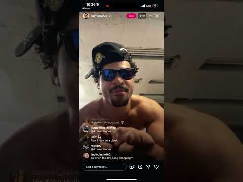 Burnkas999 instagram live October 6, 2025 BurnKas Function (Feat. DrownMili & ZillaKami) snippet