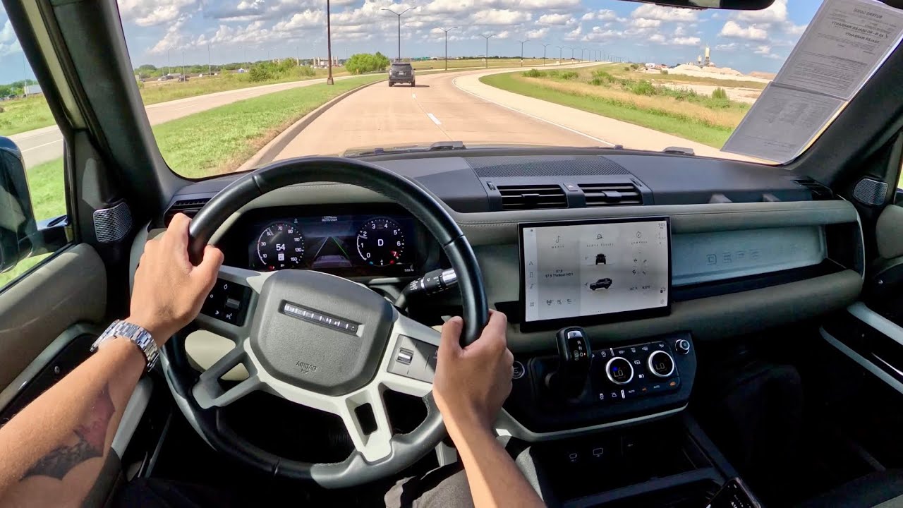 2022 Land Rover Defender 90 X-Dynamic SE - POV Driving ...