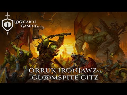 Warhammer Age of Sigmar Battle Report   Gloomspite Gitz vs Ironjawz - Series of Solitude