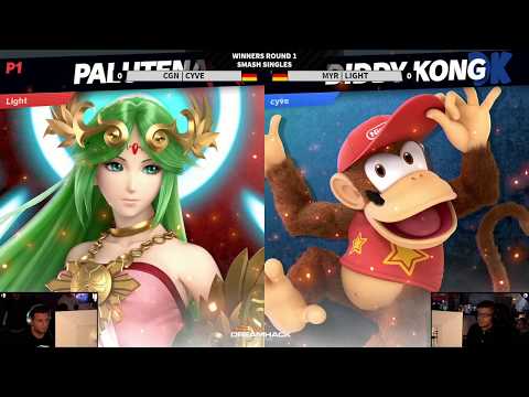 DHDE20 - myR | Light (Palutena, Sheik) Vs. CGN | cyve (Diddy) - Winners Top 32 - Ultimate