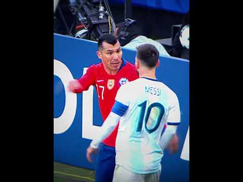 Don't Touch Messi in Front Of De Paul ☠️🔥 #argentina #chile #copaamerica #depaul  #trending #messi
