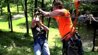 preview picture of video 'Eagle Falls Ranch Zipline Spring 2012 Promo'
