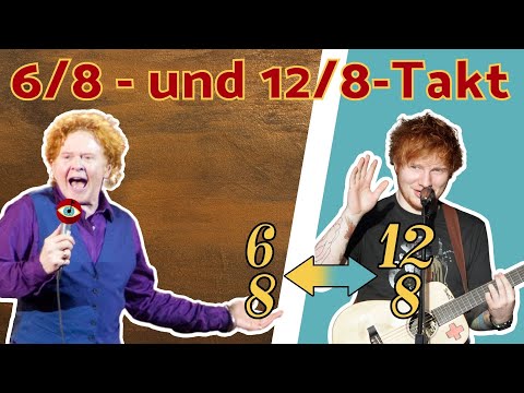 TAKTARTEN im Vergleich! Der 6/8 und 12/8 Takt - Kennst du den Unterschied?