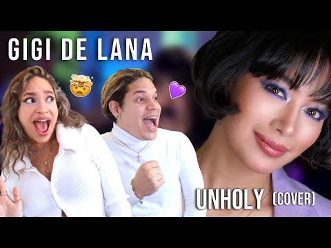 I'M NOT SURPRISED... Waleska & Efra react to Gigi De Lana - Unholy (cover)