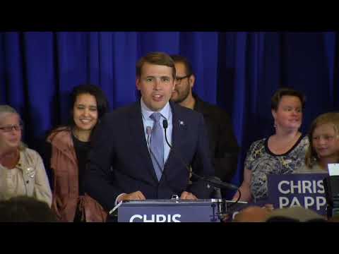 The race for a New Hampshire congressional district pits Republican Eddie Edwards against Democrat Chris Pappas. Edwards could become the state's first African American representative. Pappas could become its first openly gay representative. (Sept. 12)