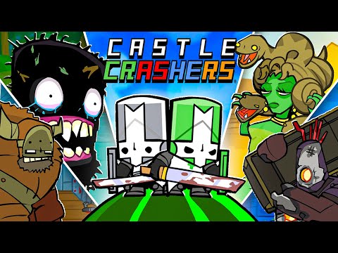 Two Idiots Beat Castle Crashers For The First Time | Full Movie
