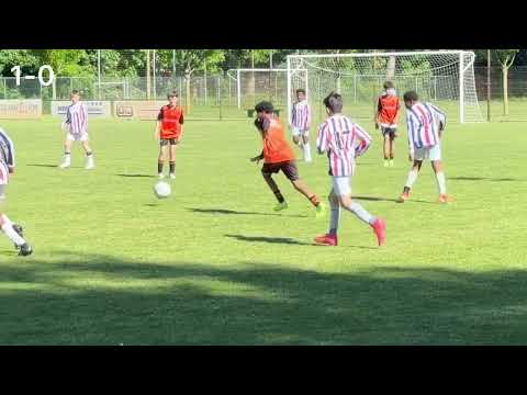 Willem II JO13-1 — WSC JO13-1 zaterdag 10 mei 2025, beslist door een buitenspel goal?