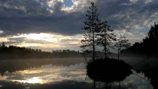 preview picture of video 'Nokia N8 - Early morning rowing at a Finnish lake'