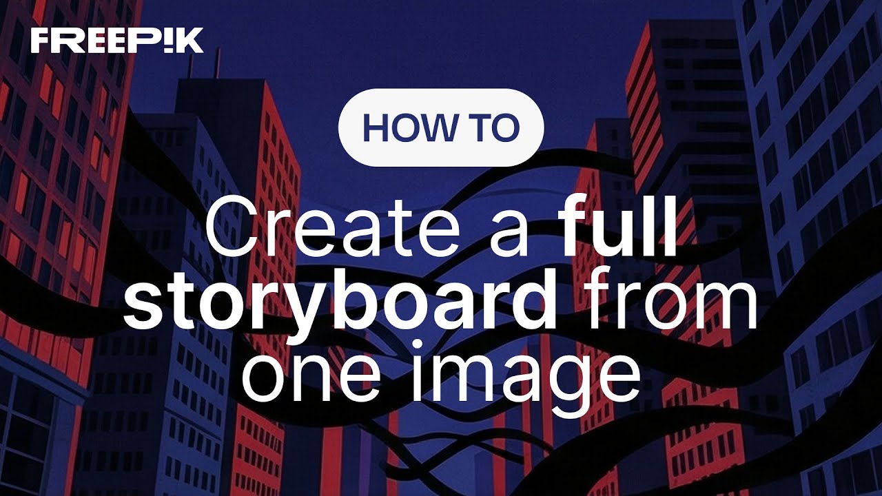 How to create a storyboard from one image with Variations | Freepik How-To