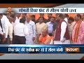 UP CM Yogi Adityanath visits Gomti Riverfront in Lucknow