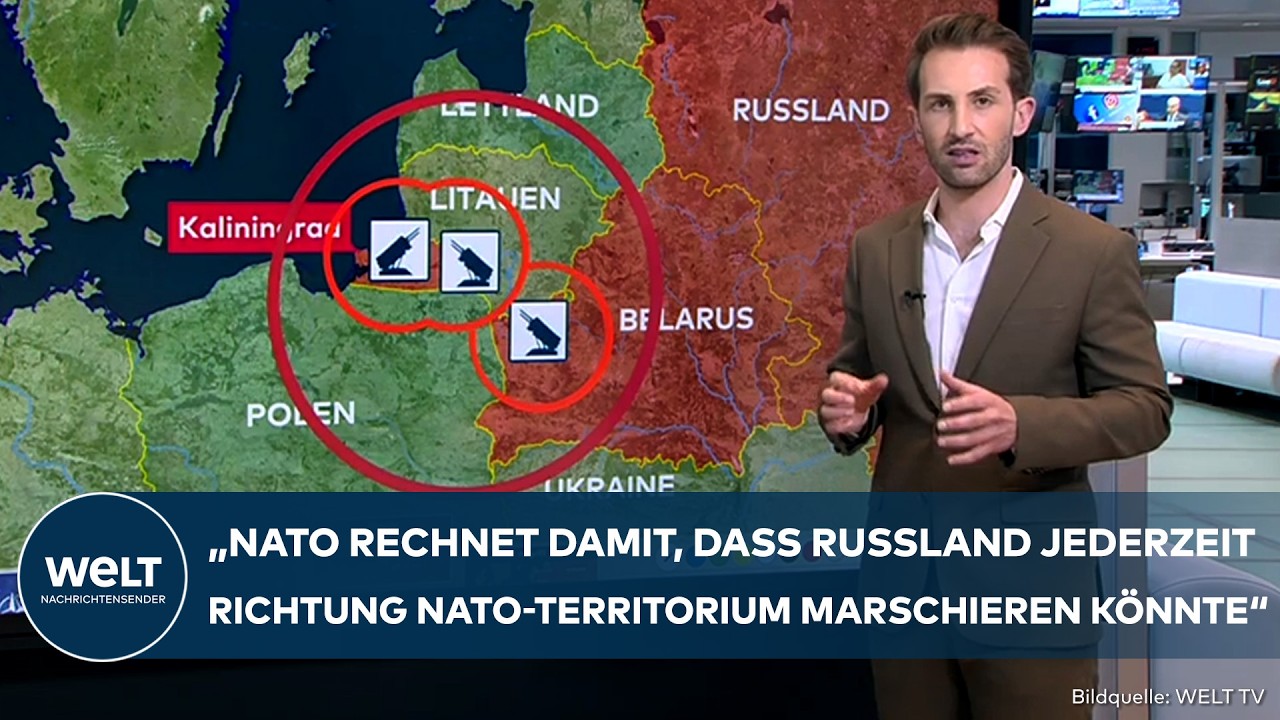 PUTINS KRIEG: Baltikum zittert vor Russen-Invasion! So würde die Nato im Ernstfall reagieren!