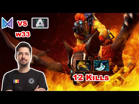 Midlane Nigma.W33 Batrider VS Alliance.LIMMP Ember spirits - Dota2 Gameplay [Learn To PRO]