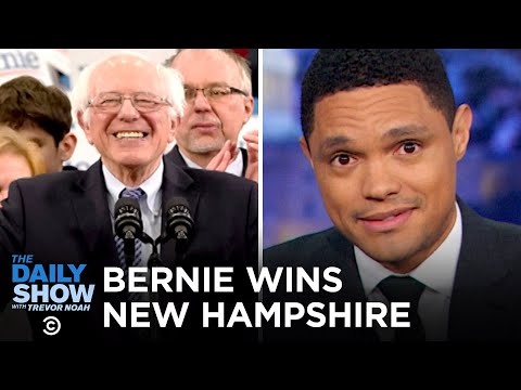 Bernie Wins New Hampshire, Biden Fades and Klobuchar Surges | The Daily Show
