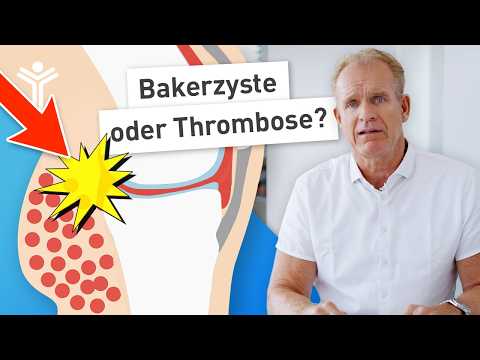 Geplatzte Bakerzyste oder Thrombose? - Mache DAS bei Schmerzen und Schwellungen in der Wade