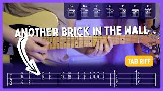 Another Brick In The Wall - Pink Floyd | Tab Riff