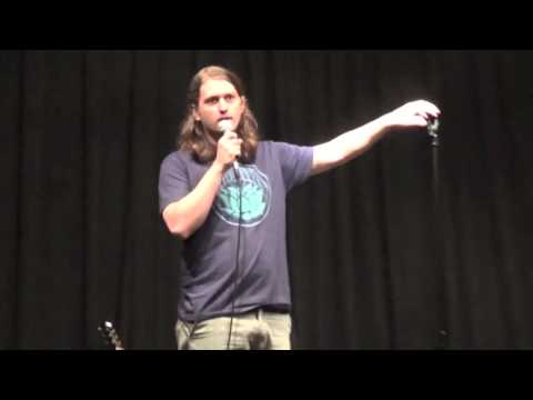 Stand Up Comedy - Justin Blackburn leads a meditation that perfectly describes the human mind.