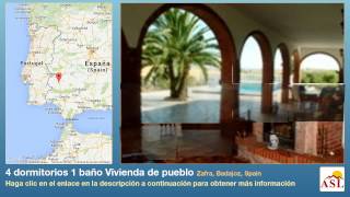 preview picture of video '4 dormitorios 1 baño Vivienda de pueblo se Vende en Zafra, Badajoz, Spain'