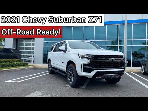 2021 Chevy Suburban Z71 - The Off-Road Ready Family Hauler