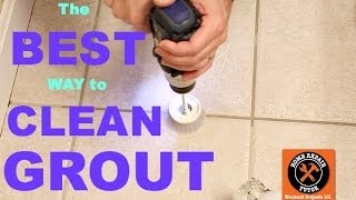 Best Way to Clean Grout (EVER!!!) -- by Home Repair Tutor
