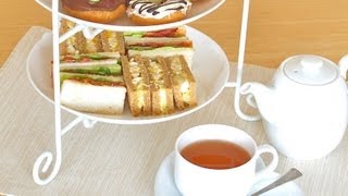 Afternoon Tea Sandwiches (Chicken Egg & BLT) Recipe アフタヌーンティー サンドイッチ