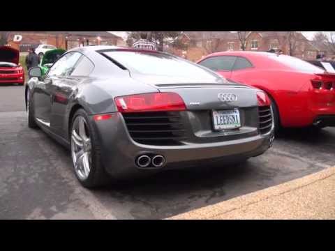 Audi R8 with QuickSilver Exhaust - Idle & Acceleration