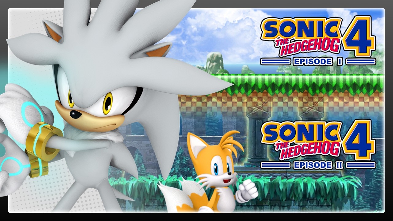 Sonic 4 All Episodes: Silver 100% Playthrough (All Chaos Emeralds & Red Rings)
