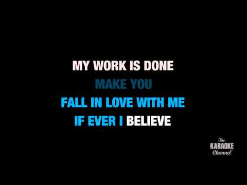 Back At One by Brian McKnight karaoke video with lyrics (no lead vocal)