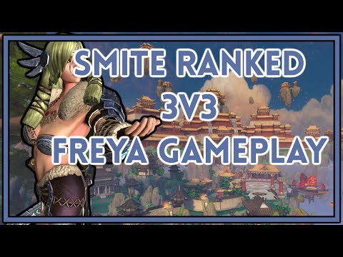 Smite Season 3: Ranked 3v3 Joust - Freya Gameplay
