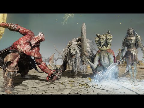 Icing Breath Trio Vs Bosses - Elden Ring