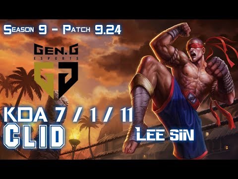Gen Clid LEE SIN vs REK'SAI Jungle - Patch 9.24 KR Ranked