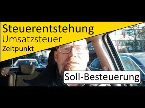 Entstehung der Umsatzsteuer