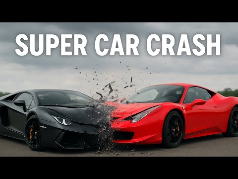Supercar Crash Compilation 2025 💥 | Lamborghini, Ferrari, Rolls-Royce, GT-R Gone Wrong!