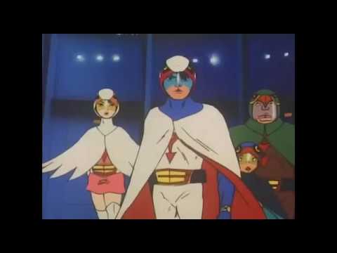 FUERZA G - GATCHAMAN  ENFRENTAMIENTO FINAL AGUILA KEN VS BERG KATSE AS CORAZON NOBLE VS GALACTOR