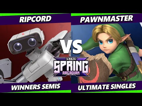 Spring Arcadian TOP 8 - Ripcord (ROB) Vs. PawnMaster (Young Link) Smash Ultimate - SSBU