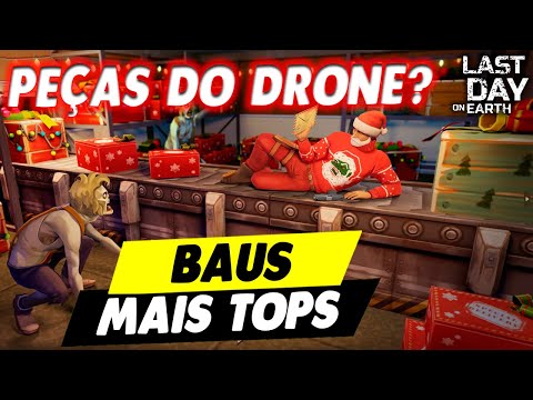 PEÇAS DO DRONE? ABRINDO BAUS MAIS TOPS DO JOGO - Last Day On Earth