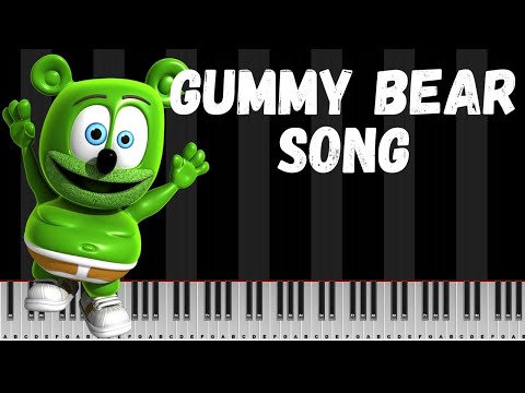 The Gummy Bear Song Piano Tutorial | Easy Steps for Beginners