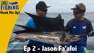 Matt takes Jason Fa'afoi to Malaysia for some sailfish action