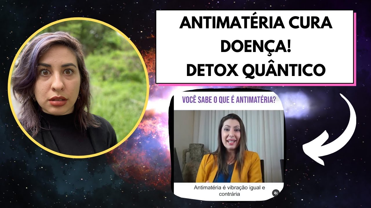 FÍSICA REAGINDO FARMACÊUTICA QUÂNTICA e ANTIMATÉRIA • Física e Afins