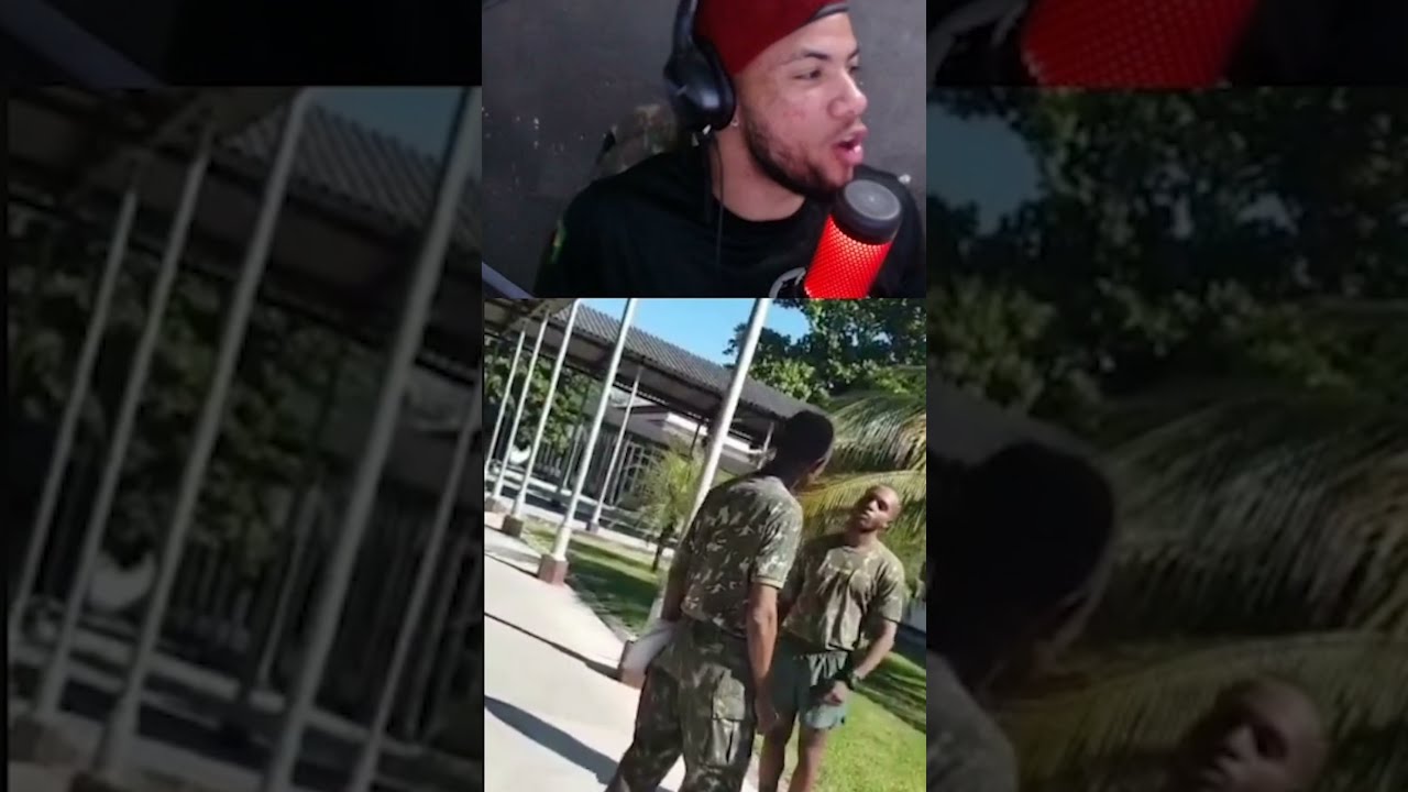 Recruta Fala alto com Sub Tenente #militar #exercitobrasileiro #pqd