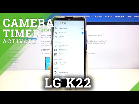 How to Set Up Camera Time in LG K22 – Camera Settings