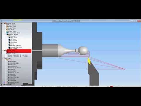 EJEMPLO TORNO CNC PEON ,SIMULACION GAUCHITO MAQUINARIAS