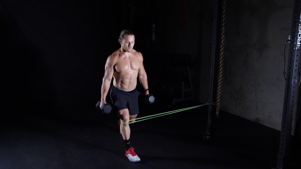 Dumbbell Suitcase RNT Split Squat