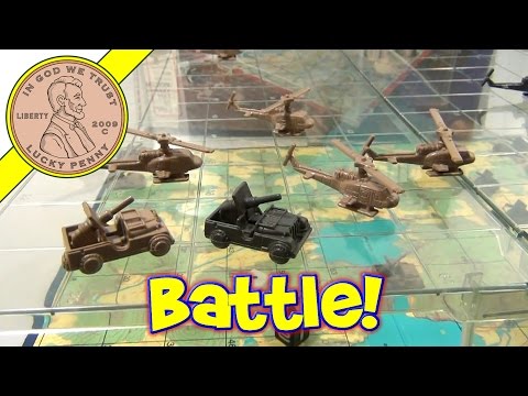 Chopper Strike Board Game #4612, 1976 Milton Bradley 