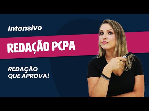 Intensivo de Redação para PCPA