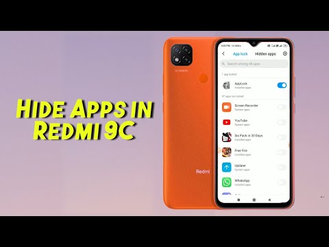 How to Hide Apps in Redmi 9C l Redmi 9C Mein Apps Ko Kaise Hide kare