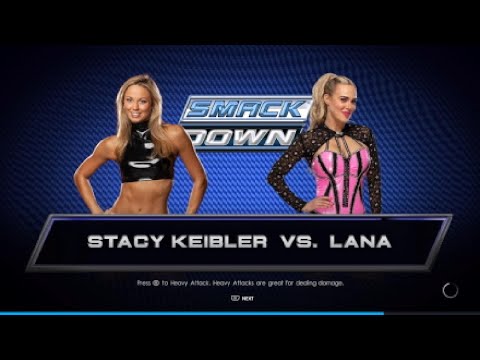 WWE 2k22 |STACEY KEIBLER vs LANA
