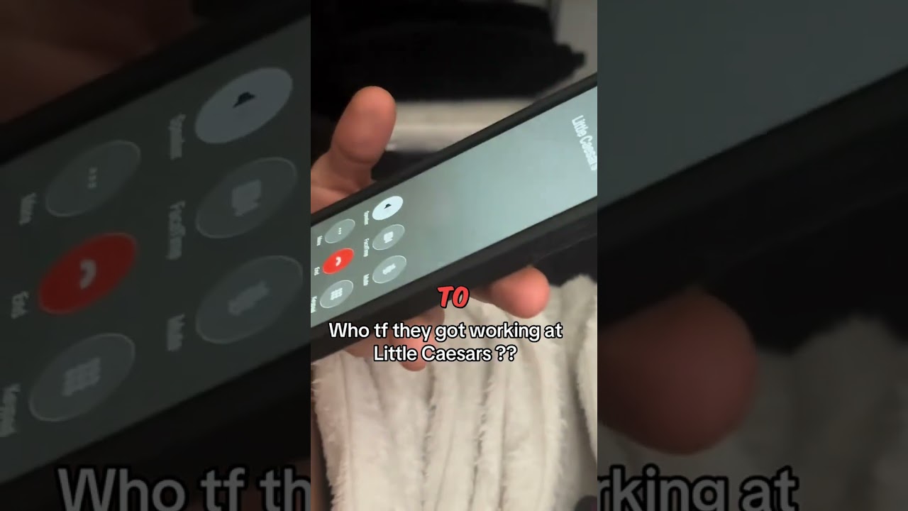 Little Caesars in a Video.. 😭 #prankcall