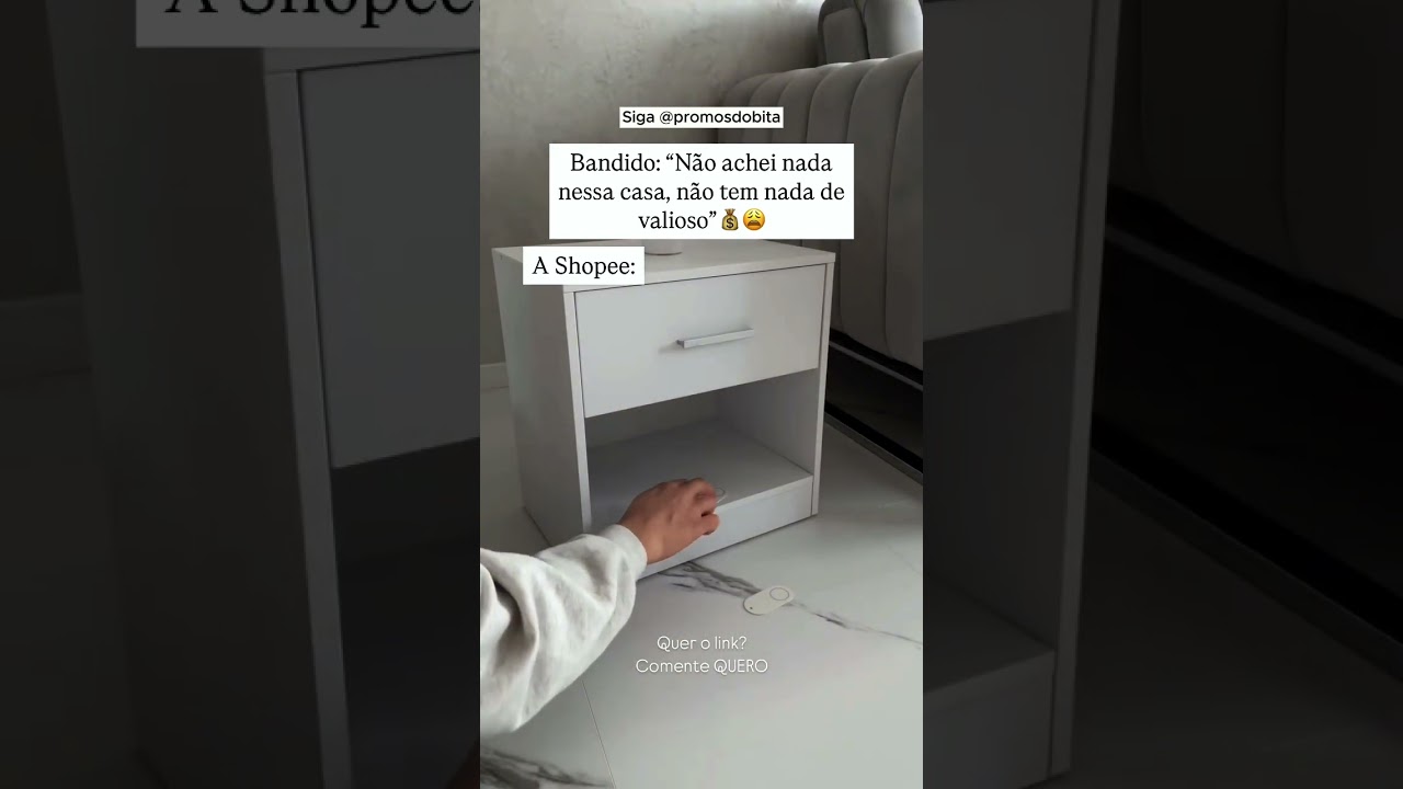 Esse é o esconderijo perfeito para suas economias do mês! #achadinhos #shopee