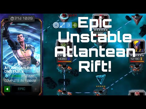 Epic Unstable Atlantean Rift! - DID I GET LUCKY?!?! - Marvel Contest Of Champions