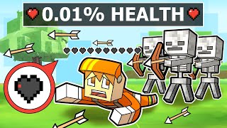 Minecraft but EVERYTHING is at 0.01%